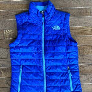 The North Face, girls M 10/12 light weight puffer vest.